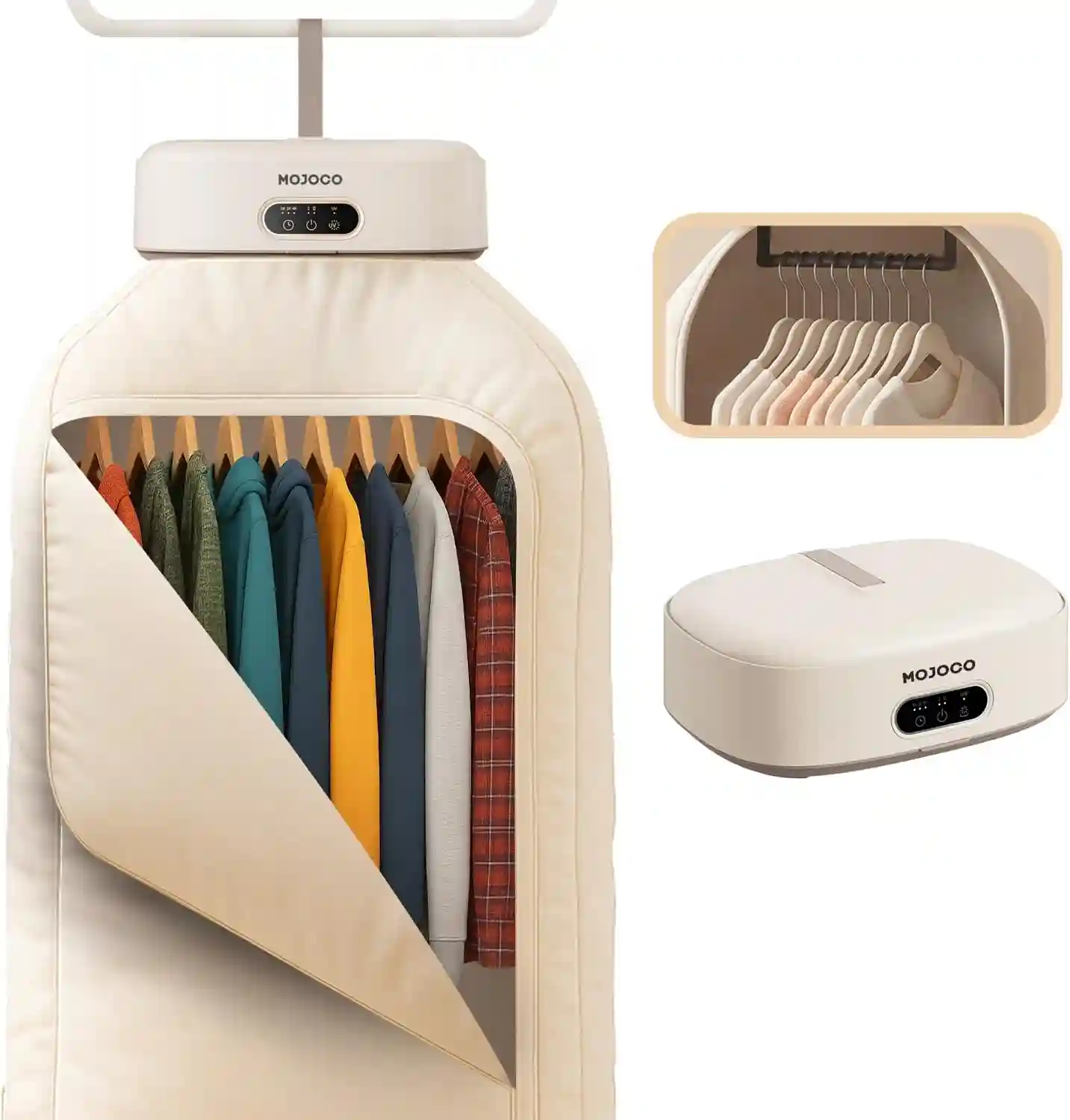 MOJOCO Portable Clothes Dryer 600W Foldable Dryer