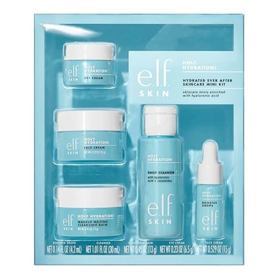 e.l.f. SKIN Holy Hydration Hydrated Ever After Skincare Mini Kit
