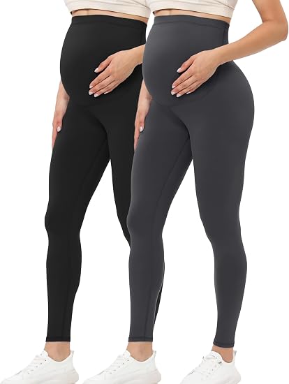 Buttergene Maternity Leggings Buttery-Soft 28'' Maternity Yoga Pants