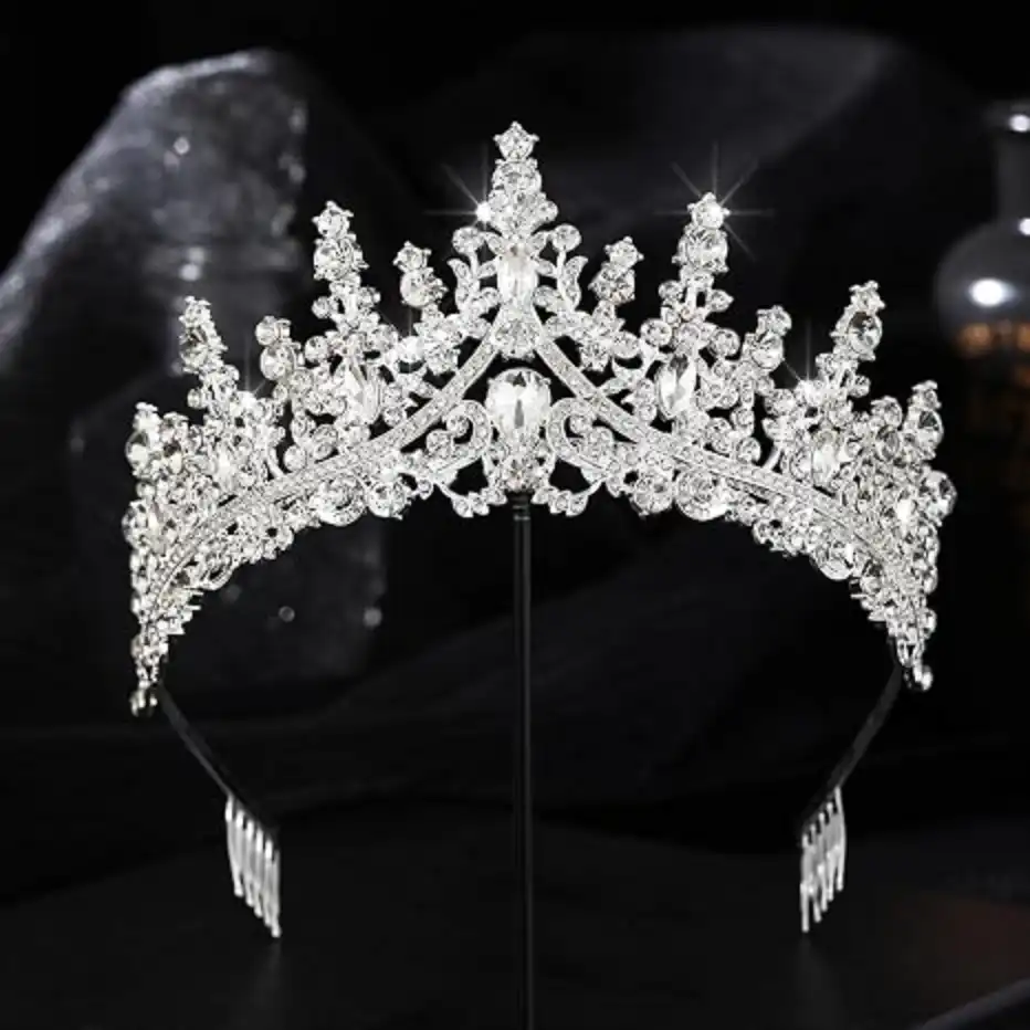 COCIDE Tiara and Crown for Women Crystal Queen Crown Rhinestone Tiara