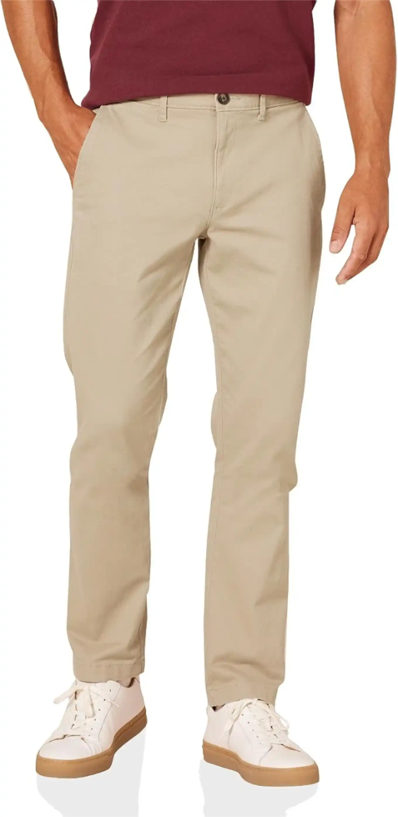 Amazon Essentials Mens Slim Fit All Day Stretch Casual Chino Pant