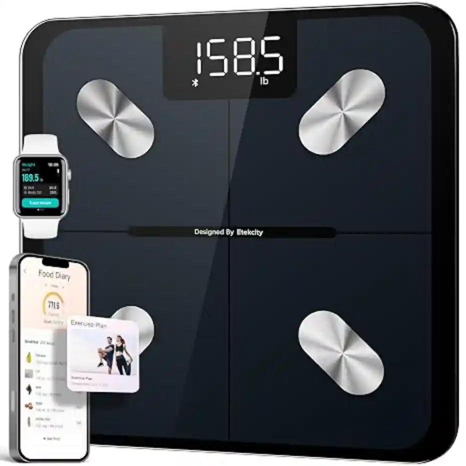 Etekcity Smart Bluetooth Scale for Body Weight, Body Fat, and BMI