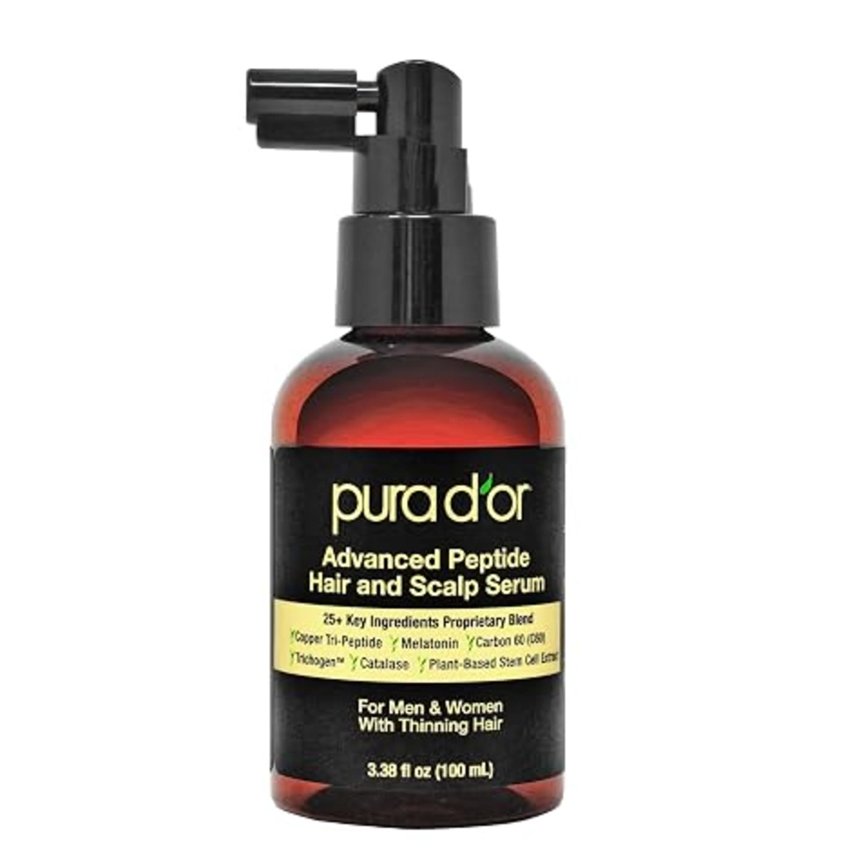 PURA D'OR Advanced Hair and Scalp Serum for Thinning Hair