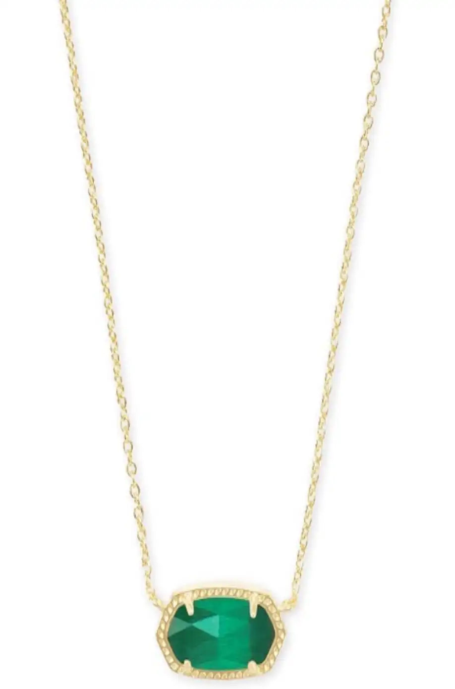 Kendra Scott Elisa Pendant Necklace for Women Fashion Jewelry Gold-Plated