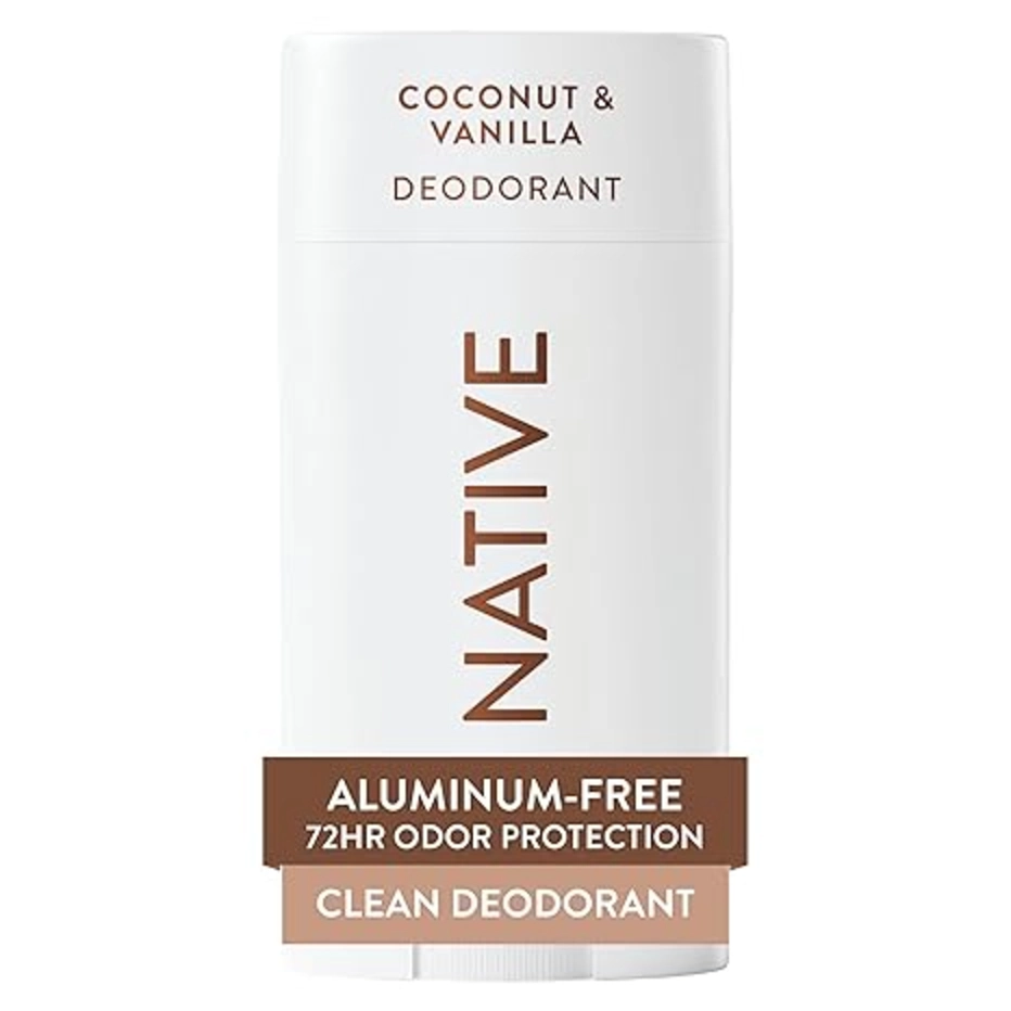 Native Deodorant Coconut & Vanilla with Naturally Derived Ingredients and 72 Hour Odor Control