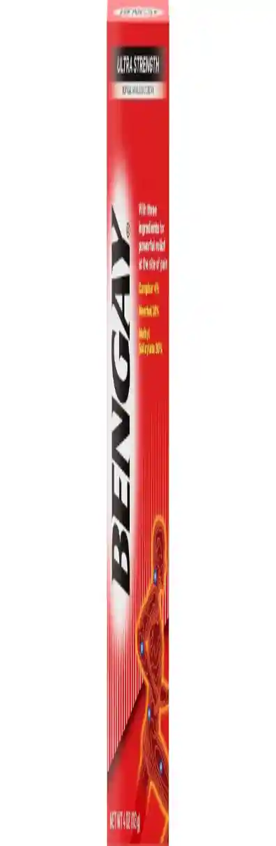 Bengay Ultra Strength Pain Relief Cream Camphor Menthol Methyl Salicylate 4 oz