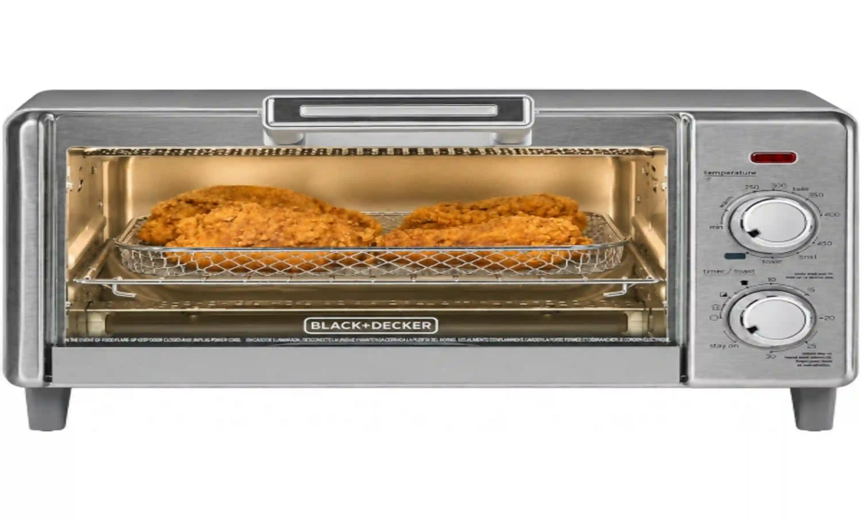 BLACK+DECKER 4-Slice Air Fry Toaster Oven, 5-in-1 Countertop Oven