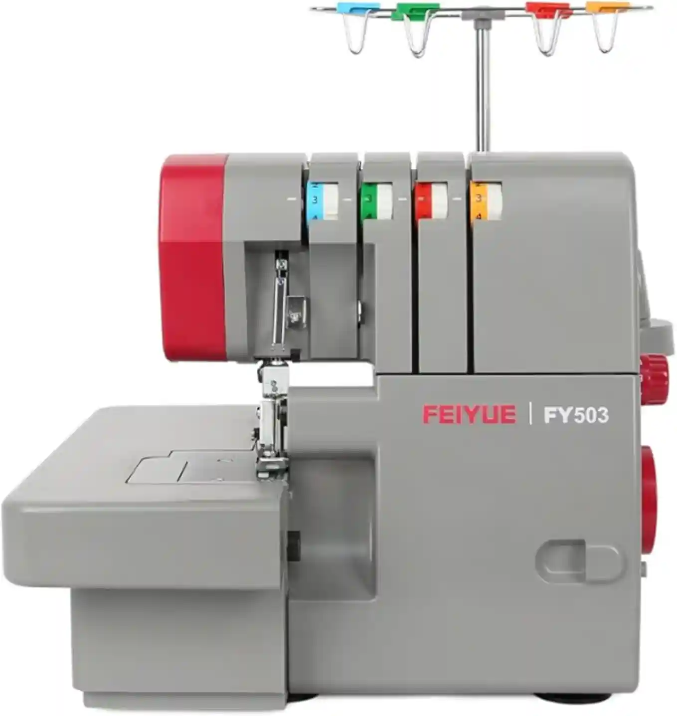 FEIYUE FY503 Serger Overlock Machine with 2 3 4 Thread Capability Built in Rolled Hem and Differential Feed