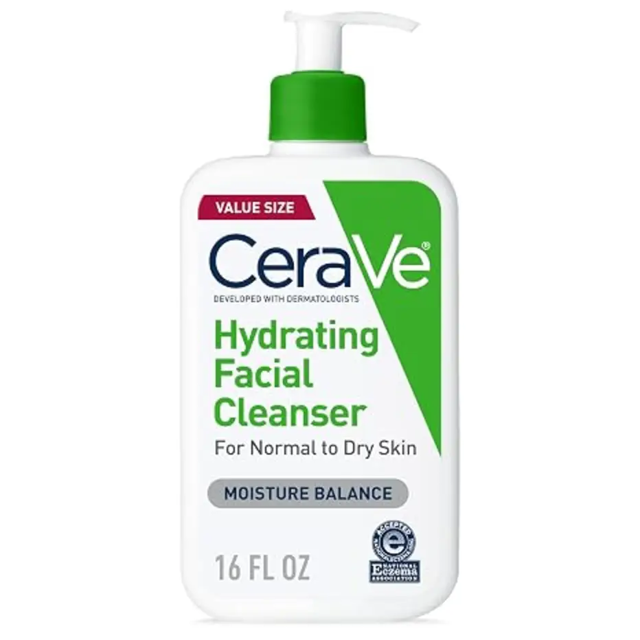 CeraVe Hydrating Cleanser with Hyaluronic Acid for Dry Skin