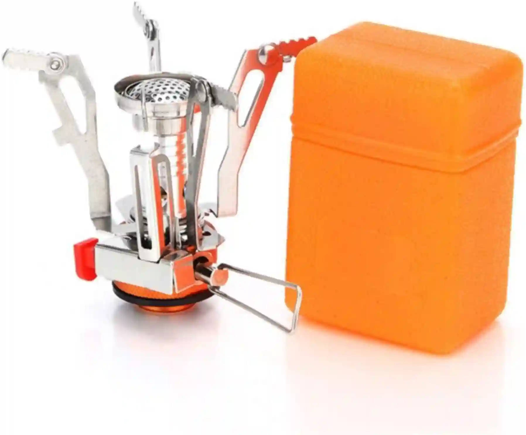 AOTU Portable Camping Stove Backpacking Stove with Piezo Ignition Wind-Resistance Cooking Burner
