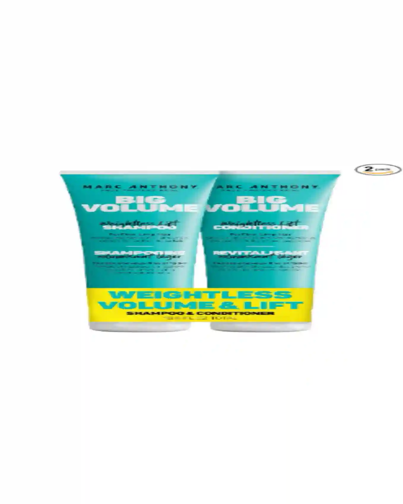 Marc Anthony Big Volume Weightless Lift Shampoo and Conditioner Set