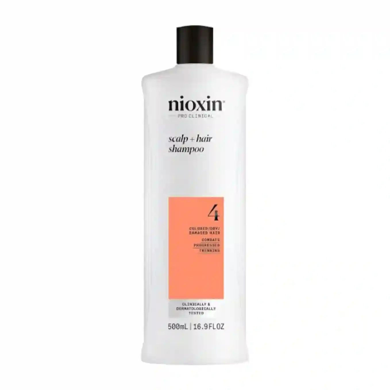 NIOXIN System 4 Scalp Care Thickening Shampoo For Colored Damaged Hair With Progressed Thinning