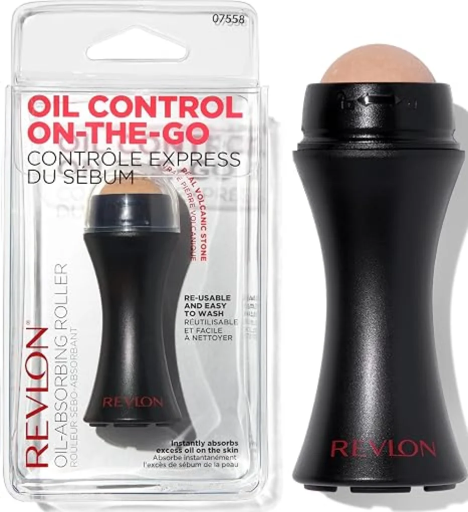 Revlon Oil Absorbing Volcanic Face Roller Reusable for Oily Skin Control