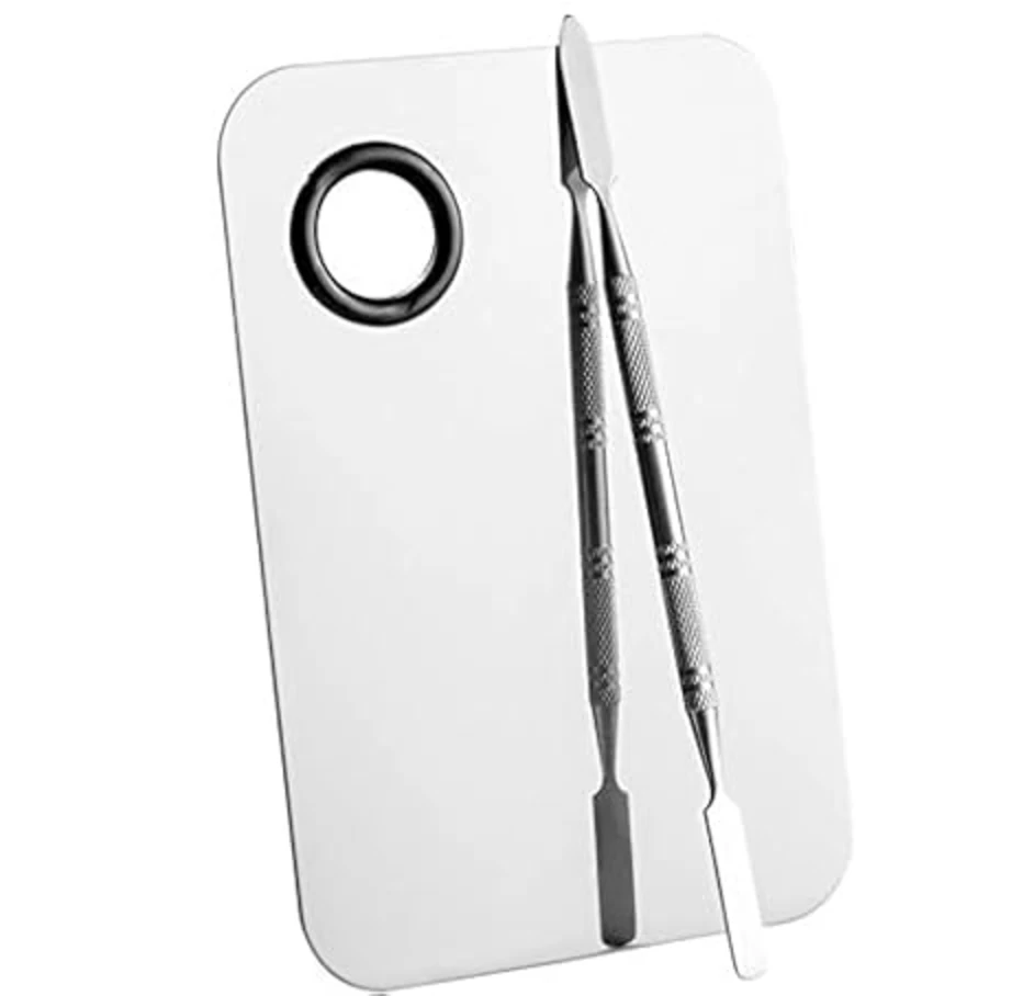 Sinen Professional Stainless Steel Makeup Palette with Spatula
