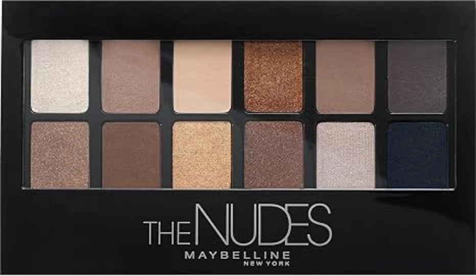 Maybelline The Nudes Eyeshadow Palette 12 Shade Collection