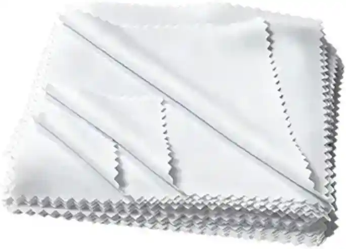 lqwidyf 50 Piece 5 Inch Solid White Cotton Fabric Squares Charm Pack Precut Quilting Squares for Sewing Crafting