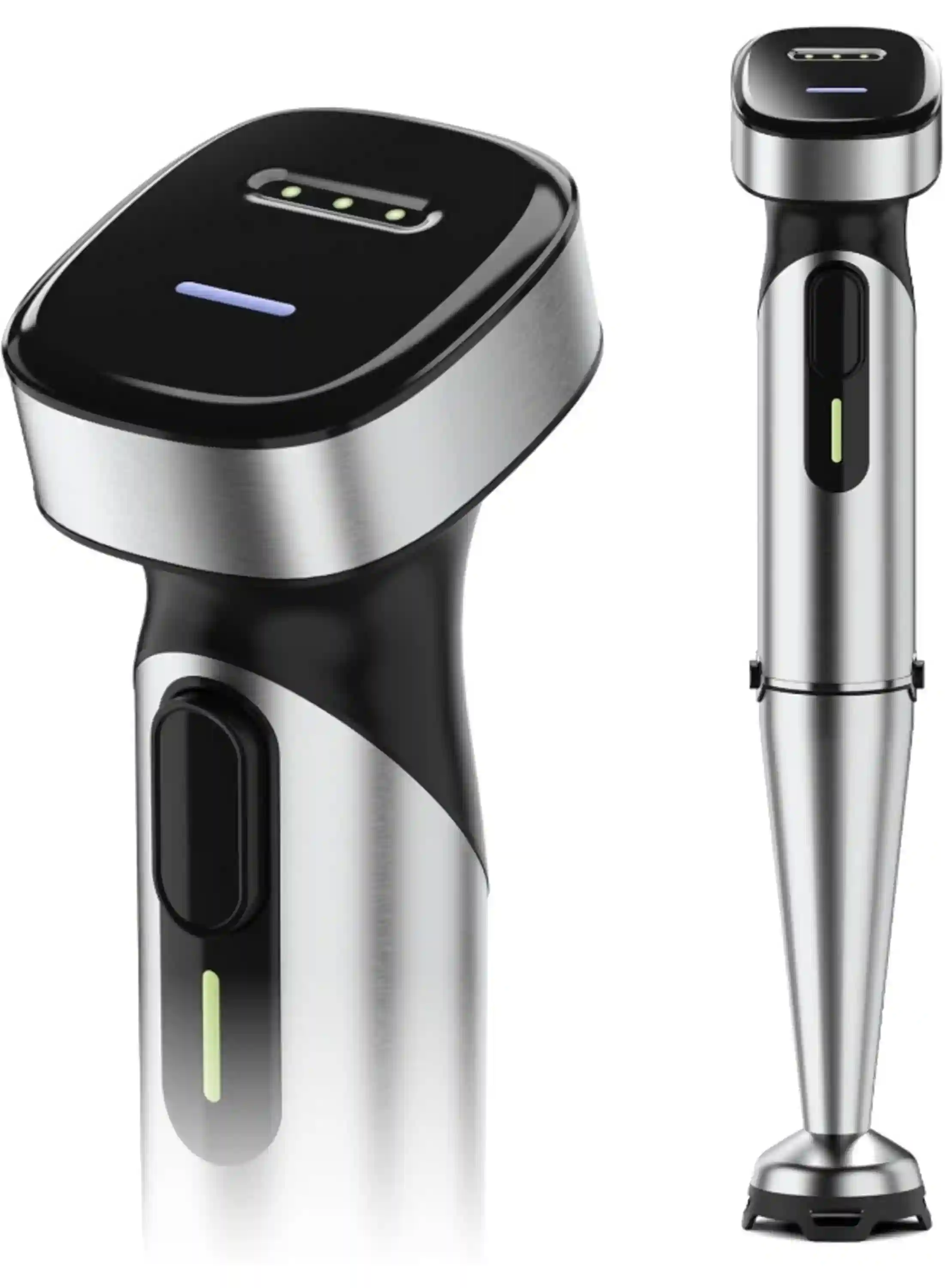 Turelar Cordless Immersion Blender Handheld with Rechargeable Battery Heavy Duty Hand Blender