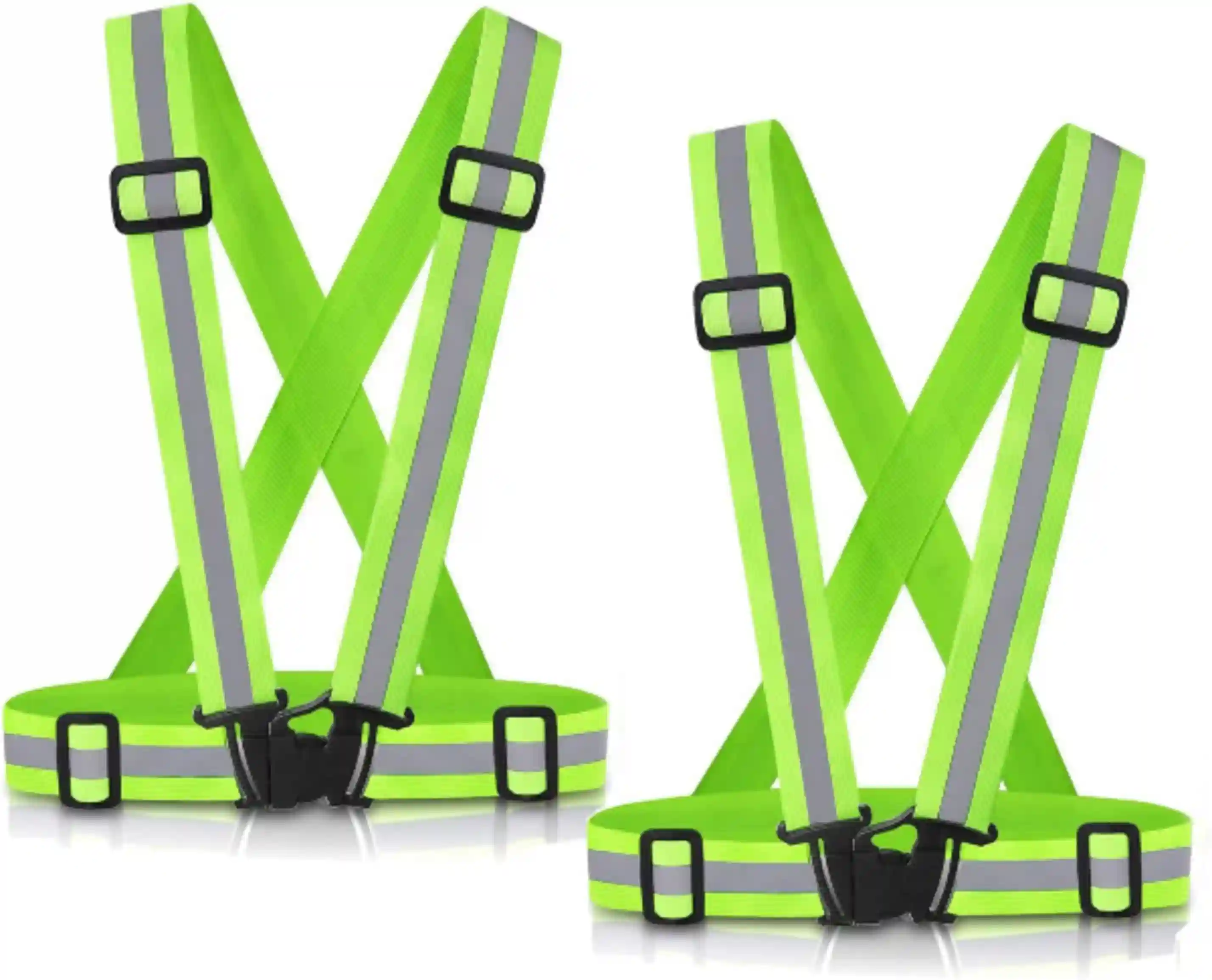 SAWNZC Reflective Vest Running Gear High Visibility Safety Harness