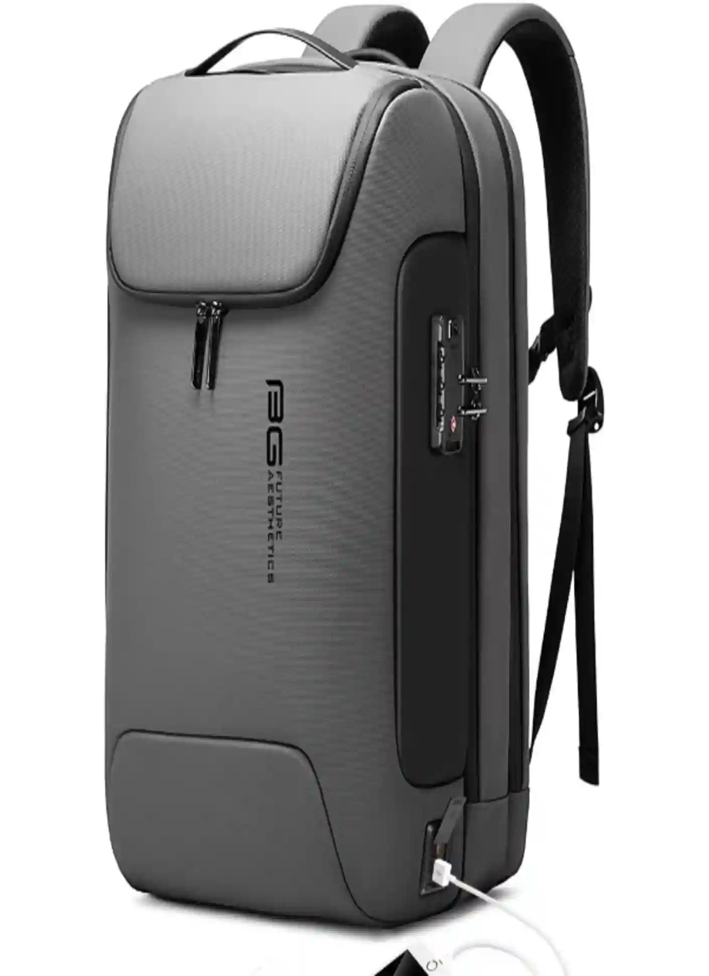 BANGE Anti Theft Backpack With TSA Lock,Waterproof Backpacks With YKK Zipper, High Tech Business Backpack For Men And Women, Laptop Backpack Fits For 17.3 Inch Notebook