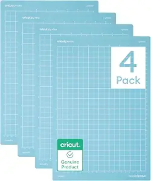 Cricut LightGrip Cutting Mat Pack 4 Count 8.5x12 Inch for Joy Xtra