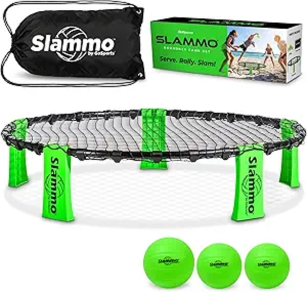 GoSports Slammo Game Set – Ultimate Lawn and Beach Game for Outdoor Fun
