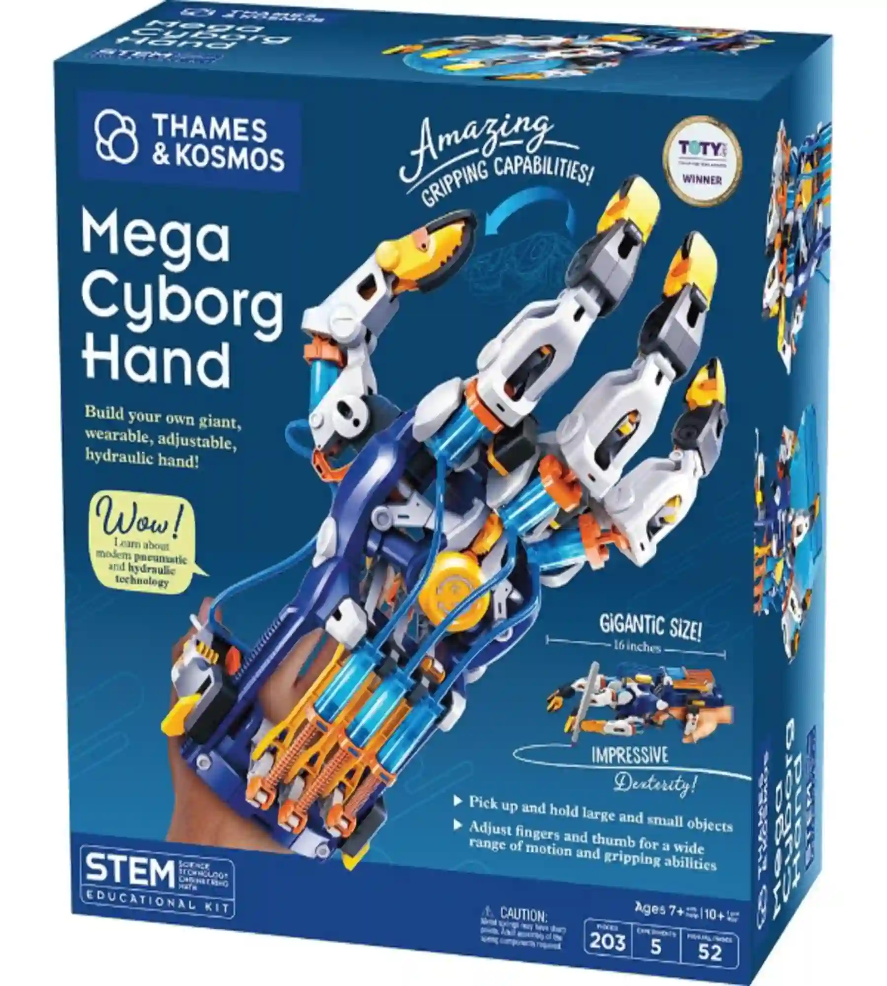 Thames and Kosmos Mega Cyborg Hand STEM Experiment Kit