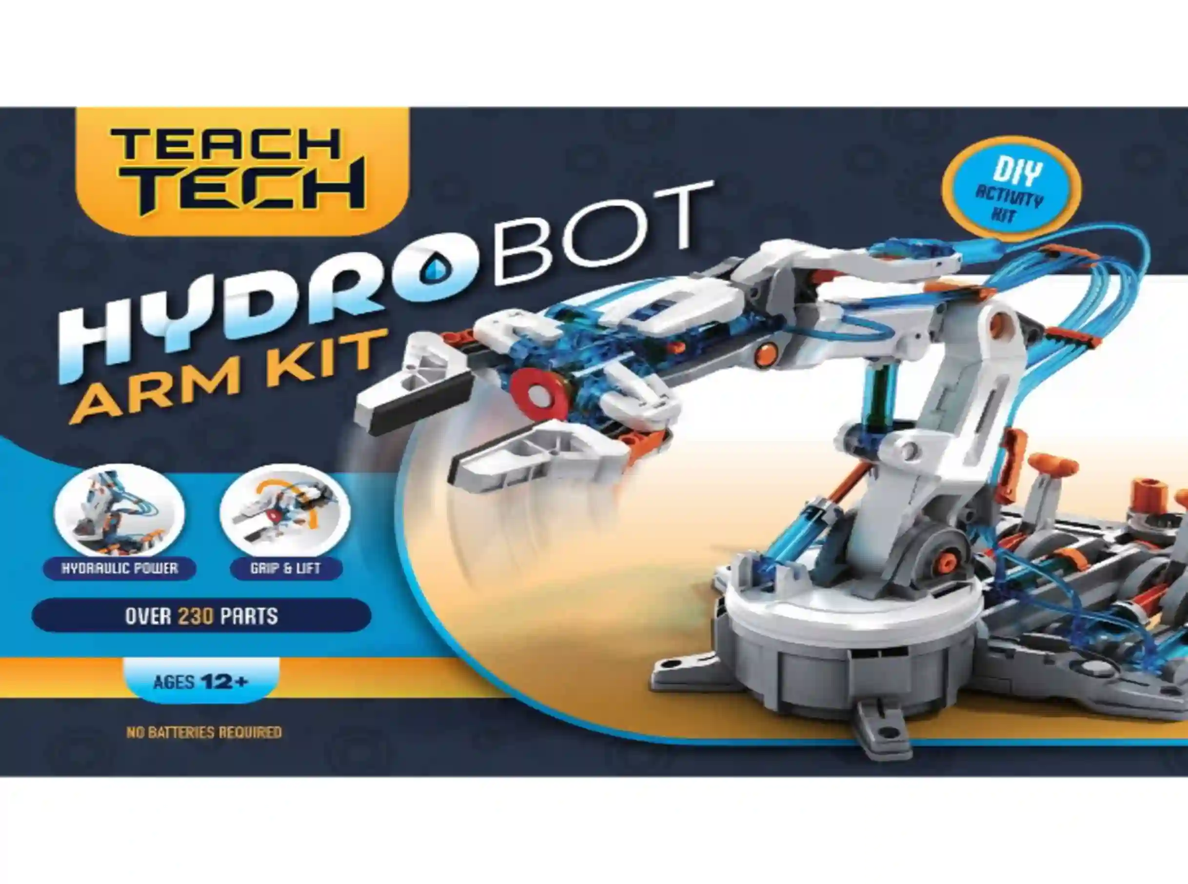 TEACH TECH Hydrobot Arm STEM Hydraulic Building Toy for Kids