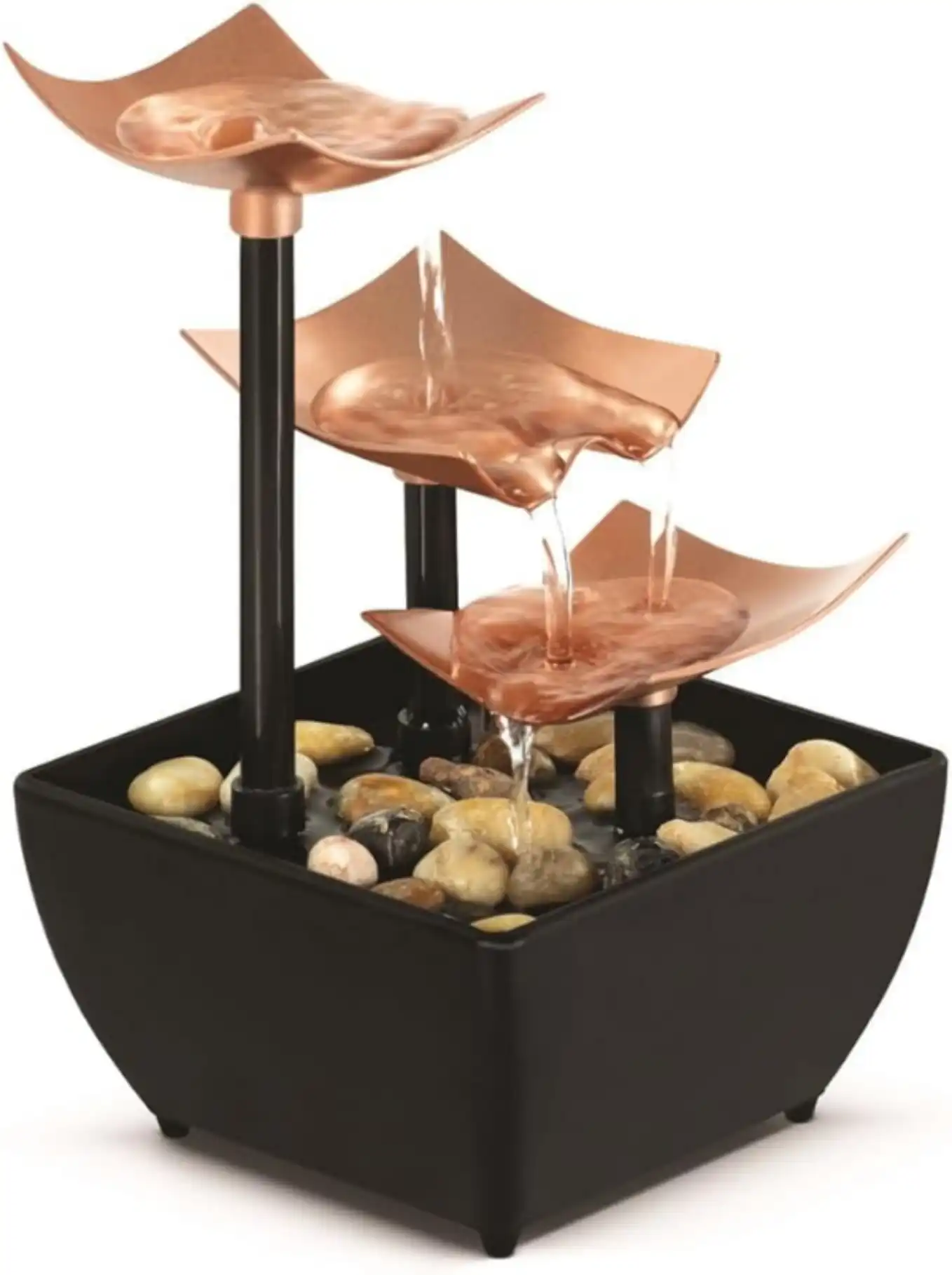 Homedics 3 Tier Tabletop Water Fountain