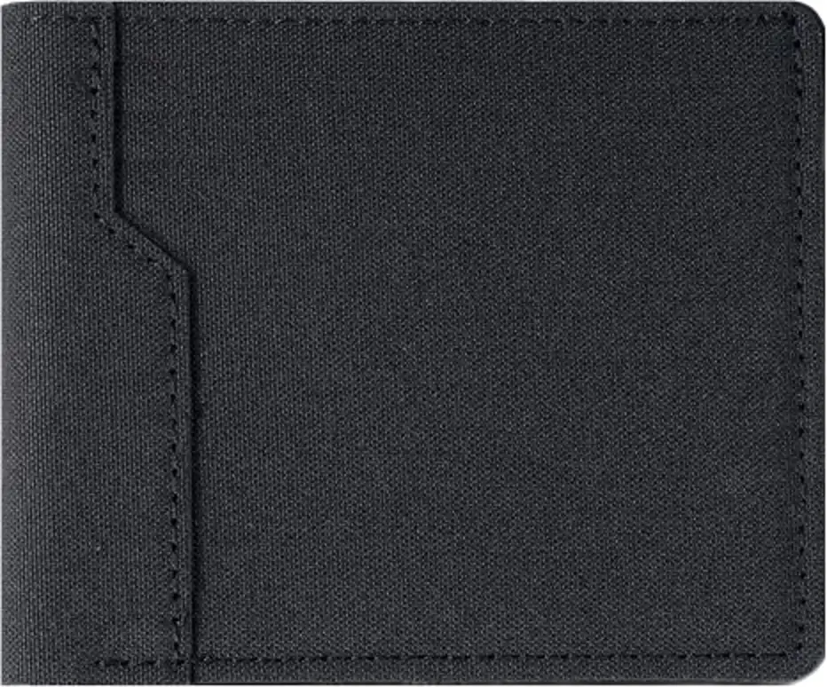 VEAPILS Mens Slim Wallet Teen Boys Simple Bifold Canvas Wallet Minimalist Small Credit Card Holder for Kids