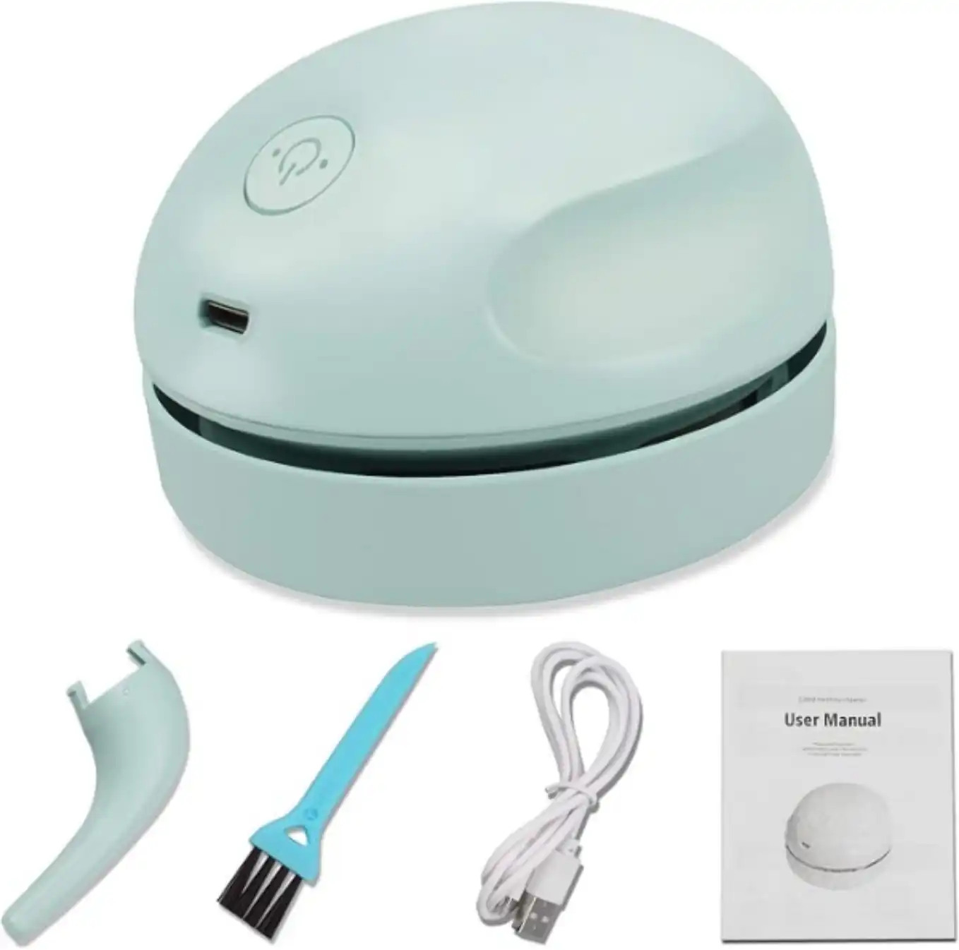 prowithlin Desktop Vacuum Cleaner Portable USB Rechargeable Mini Desk Vacuum