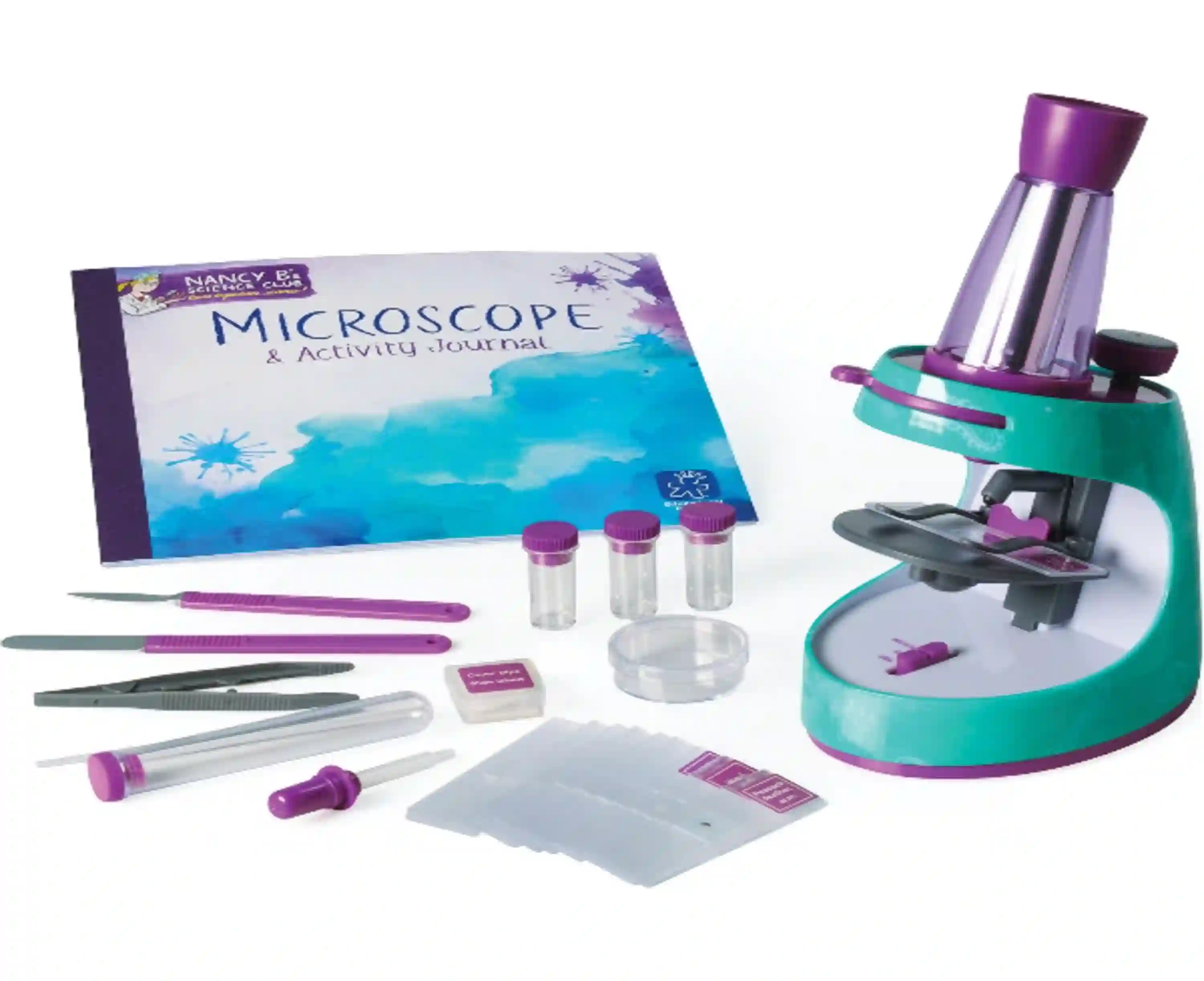 Educational Insights Nancy B's Science Club Microscope for Kids Kit Ages 8 to 12