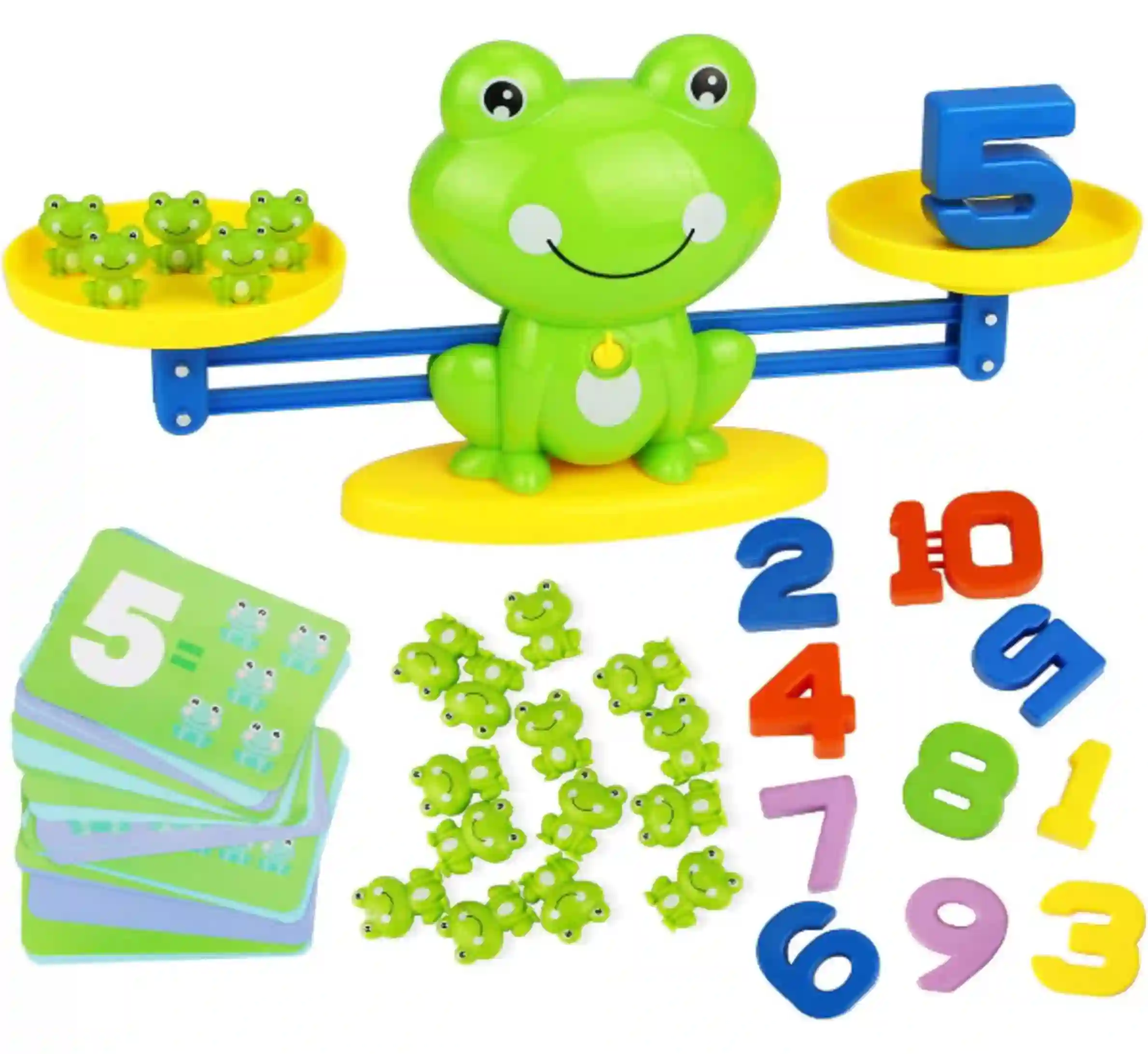 Montessori Frog Math Counting Balance STEM Toy for Kids
